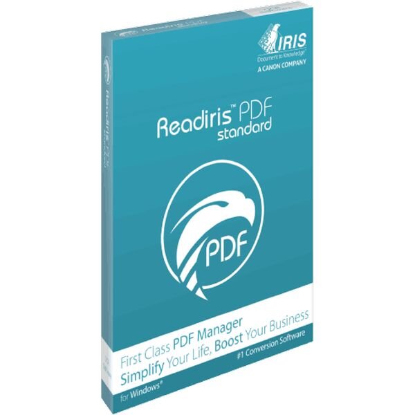 Readiris pdf standard 22 - licence perpétuelle - 1 pc - a télécharger