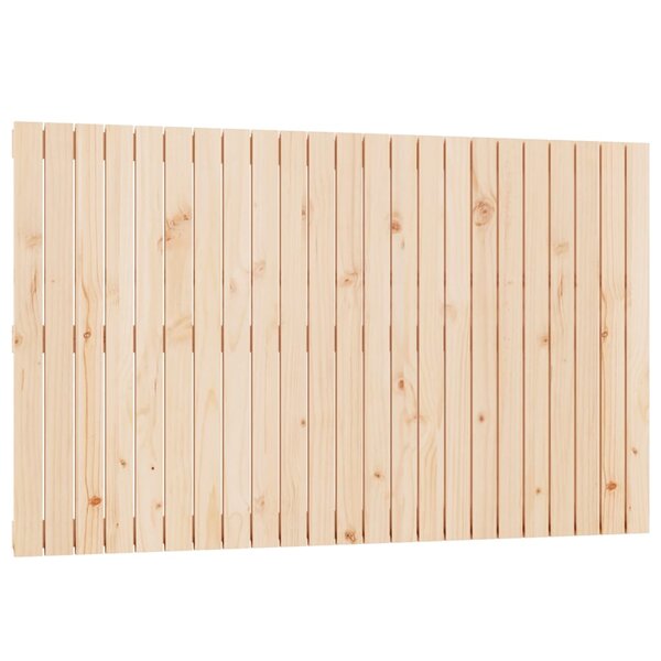 vidaXL Tête de lit murale 147x3x90 cm Bois massif de pin