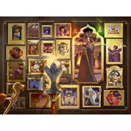 Disney villainous puzzle 1000 pieces - jafar - ravensburger - puzzle adultes  - collection disney villainous - des 14 ans - La Poste