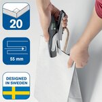 Pince Agrafeuse Eco 24/6 - 26/6 Noir/Gris lumière RAPID