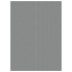 vidaXL Bâche de piscine gris clair 300x220 cm géotextile polyester