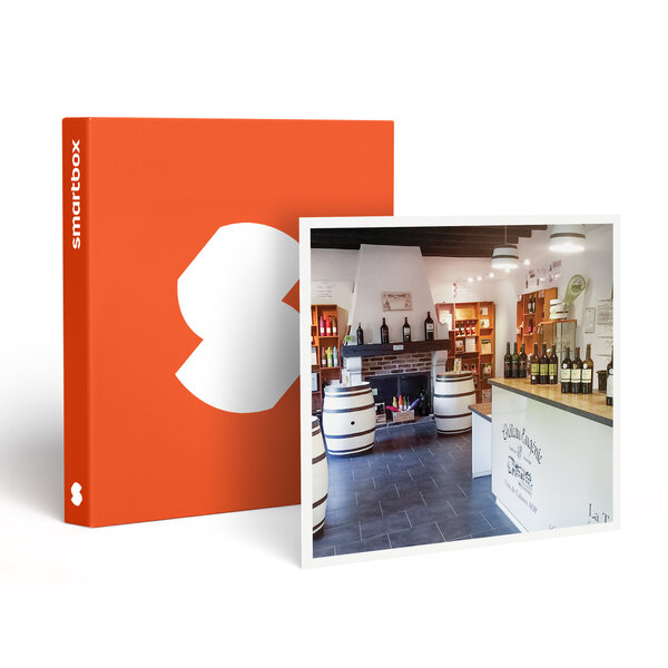 SMARTBOX - Coffret Cadeau Atelier d'initiation à l'œnologie de 2h avec 2 bouteilles de vin carnet en liège et kit dégustation - Gastronomie