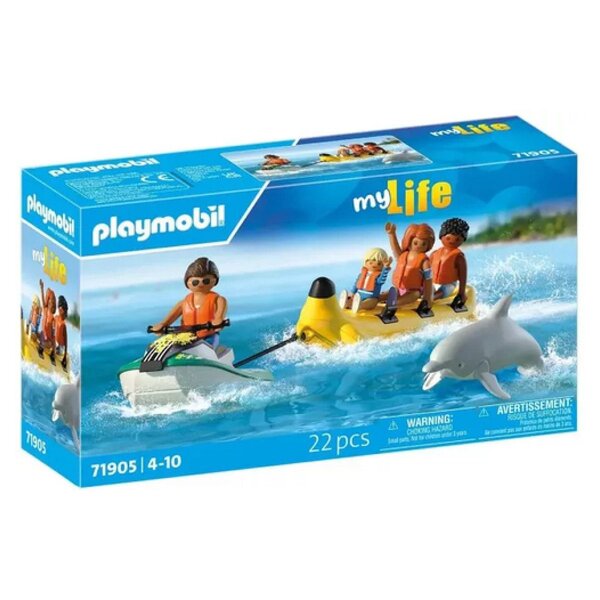 71905  Jet ski  banane tractée  and  4 personnages