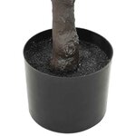 vidaXL Ficus artificiel 480 feuilles 130 cm vert