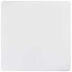 vidaXL Table de bar Blanc 60 x 60 x 111 cm MDF