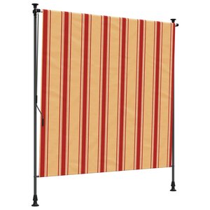vidaXL Store Roulant Extérieur Multicolore 120 x 270 cm
