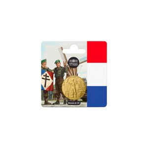 80 ans du V-E DAY Monnaie de 1/4€ - Soldat Français