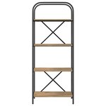 vidaXL Étagère chêne artisanal 60 x 30 x 146 cm Bois d'ingénierie