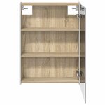 vidaXL Armoire Miroir de Salle de Bain Chêne Sonoma