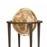 Globe terrestre lumineux sur pied Ø 50 cm - Queen Antique