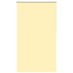 vidaXL Store enrouleur occultant jaune largeur du tissu 116 6 cm