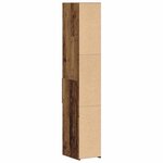 vidaXL Haut Armoire Bois ancien 30 x 42.5 x 185 cm Bois d'ingénierie
