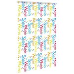 vidaXL Store enrouleur de douche avec cassette largeur du tissu 156 cm