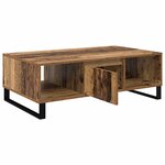 vidaXL Table basse Bois ancien 104 x 60 x 35 cm Bois d'ingénierie
