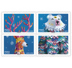 Carnet 12 timbres - Fantastique - Lettre Verte