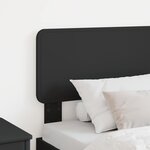 vidaXL Tête de lit Chêne noir 80 cm Bois d'ingénierie