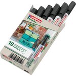 Marqueur Permanent 22 Ecoline Noir 1-5 mm x 10 EDDING