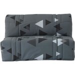 Banquette BZ - Gris bikini - 2 places -145 x 100 x 90 cm