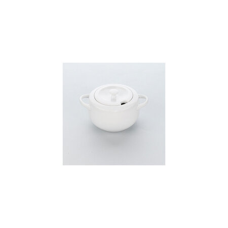 Soupière en porcelaine blanche apulia 3300ml - stalgast - porcelaine 280x150mm