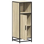 vidaXL Meuble de salle de bain Chêne Sonoma 35x37 5x100 cm Bois d'ingénierie