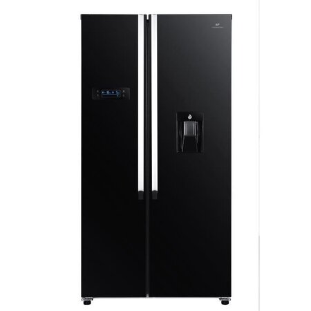 Continental edison réfrigérateur américain 529l total no frost avec distributeur d'eau autonome  noir