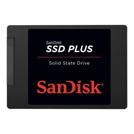 SANDISK - Disque SSD Interne - SSD Plus - 1To - 2,5 (SDSSDA-1T00-G26)