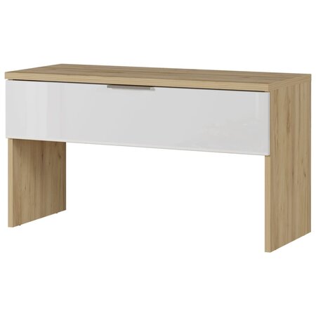 Germania Banc à chaussures GW-Avino 38x92x51 cm Chêne Navarre et blanc