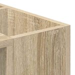 vidaXL Table basse Chêne Sonoma 101 5 x 50 x 37 cm Bois d'ingénierie