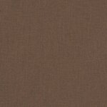 vidaXL Chaise cabriolet avec repose-pied marron tissu