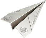 Monnaie PAPER AIRPLANE Folded Dreams 2 Oz Argent 2$ Niue 2025