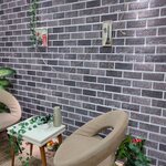 vidaXL Panneaux muraux 3D au design de brique gris et noir 10 Pièces EPS