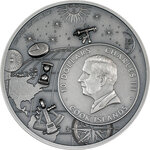 Pièce de monnaie en Argent 10 Dollars g 62.2 (2 oz) Millésime 2024 Historic Instruments ARMILLARY SPHERE (PRÉCOMMANDE)