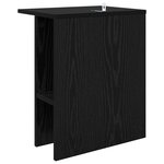 vidaXL Table basse 2 Pièces Chêne noir 40 x 30 x 49 cm Bois d'ingénierie