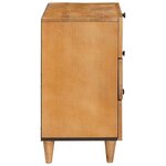 vidaXL Table de chevet avec tiroir Marron clair 50 x 33 x 60 cm