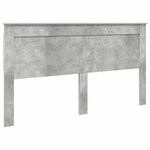 vidaXL Tête de lit Gris béton 180 cm Bois d'ingénierie
