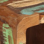 vidaXL Buffet 55x30x80 cm bois massif de récupération