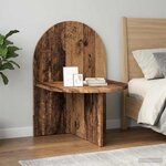 vidaXL Table de chevet Bois ancien 48 x 49 x 65 cm Bois d’ingénierie