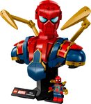 LEGO Marvel - Buste d'Iron Spider-Man - Set de Construction 76326 pour Adultes