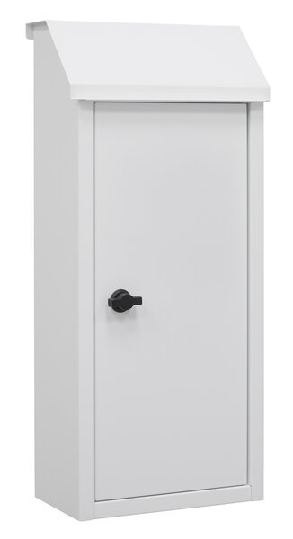 Boîte à pain  SP008BN-P  Pour pain  journaux  grande capacité  sans clé  Blanc