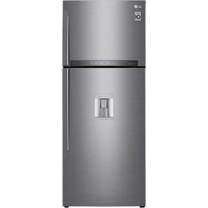 Lg gtf7043ps - réfrigérateur congélateur haut - 438l (321+117) - froid ventilé a++ - l70m x h178cm - inox