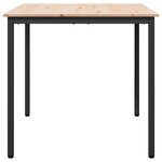 vidaXL Table de salle à manger / Table de repas Naturel