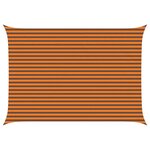 vidaXL Voile d'ombre Orange et marron 5 × 3 5 m 100   polyester Oxford