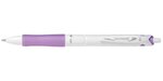 Stylo bille rétractable Grip ACROBALL PURE WHITE 1.0 Trait 0 4 mm Violet PILOT