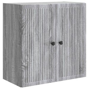 vidaXL Armoire Murale Sonoma gris 59 x 31 x 60 cm Bois d'ingénierie
