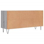vidaXL Meuble TV sonoma gris 103 5x30x50 cm bois d'ingénierie