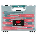 Set de tournevis avec tournevis testeur 7 pièces toolpack 340.002