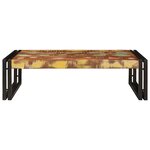 vidaXL Étagère de salle de bain avec étagère 80 x 50 x 23 cm