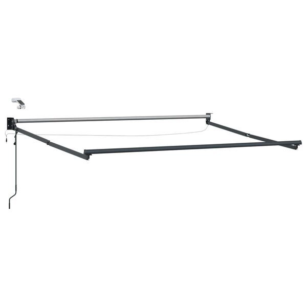 vidaXL Cadre de store rétractable électrique Anthracite 3 x 2 m