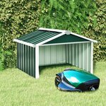 vidaXL Abri tondeuse robot de jardin 92x97x63 cm Acier galvanisé Vert