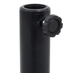 Base de Parasol vidaXL avec Roues pour Pôles Ø38-48 mm 13 kg Rond